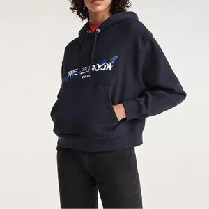 The Kooples NWT Dark Blue Graphic Hoodie size 1 / S